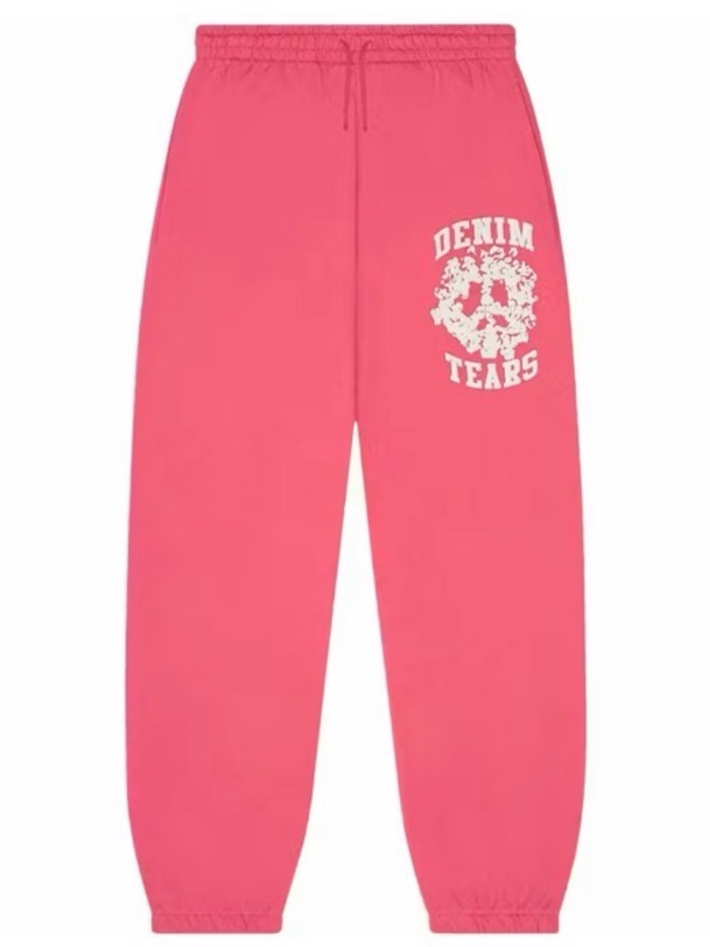 Denim Tears Pink Graphic Sweatpants for Men